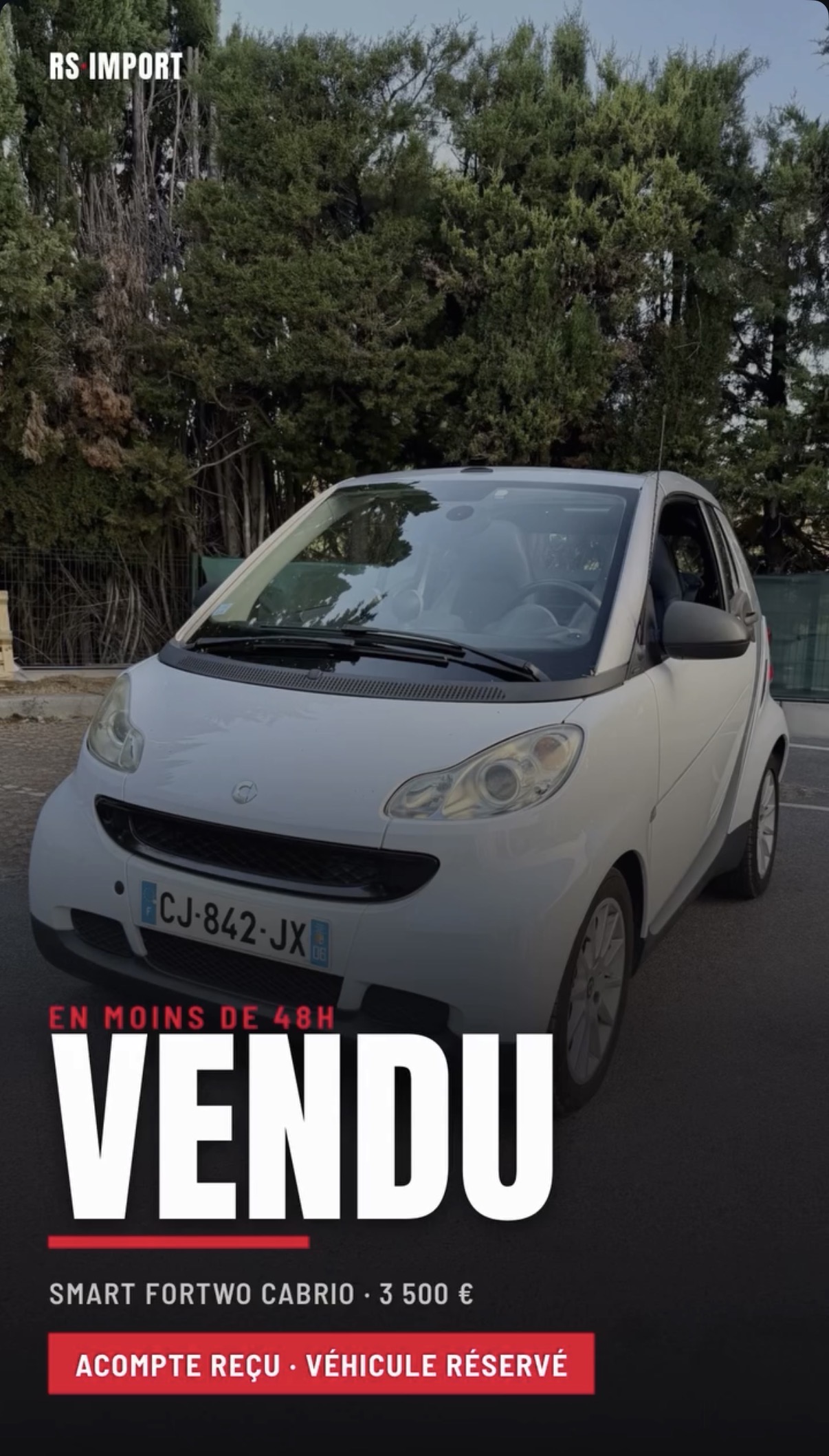 smart FORTWO cabrio